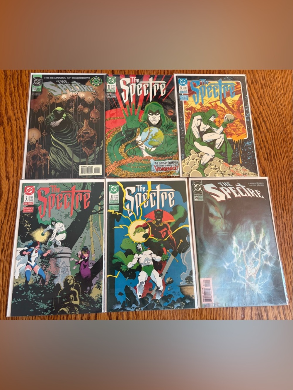DC The Spectre Comic Lot